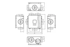 DucoBox Reno 325 m³/t - sikkerhedsstik
