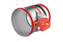 Brandspjæld cirkulært 400 mm manuelt betjent - E-FDC40 D400 R
