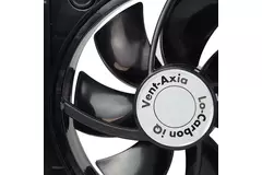 Vent-Axia Lo-Carbon iQ badeværelsesventilator Fresh Intellivent BLACK Ø 100 - 125 mm