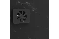 Vent-Axia Lo-Carbon iQ badeværelsesventilator Fresh Intellivent BLACK Ø 100 - 125 mm