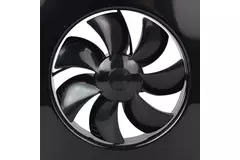 Vent-Axia Lo-Carbon iQ badeværelsesventilator Fresh Intellivent BLACK Ø 100 - 125 mm