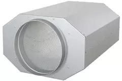 Ruck lyddæmper Ø200 - Længde 460 mm