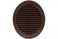 Rist med ventilationsblade diameter 150 mm brun - VR150B
