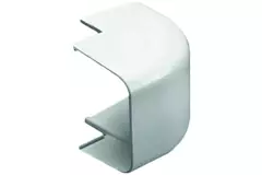 Climaplus-airconditionkanal Vinklet flad bøjning 3530 RAL 9010 HVID