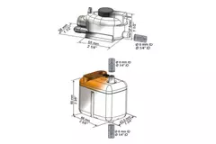 Sauermann Mini kondensvandspumpe 30l/h