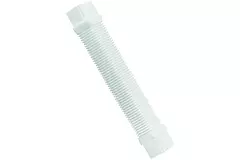 Climaplus-klimakanal Fleksibel bøjning 70x55mm RAL 9010 HVID