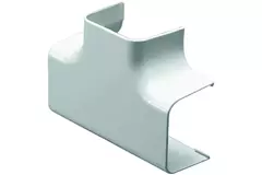 Climaplus luftkonditioneringskanal T-stykke til kanal 90x65mm RAL 9010 HVID