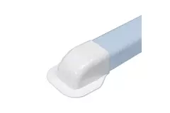 Climaplus væghætte til airconditionkanal 70x55mm RAL 9010 HVID