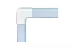 Climaplus klimaanlægskanal Flad 90x65mm RAL 9010 HVID