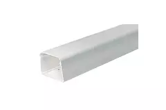 Climaplus-airconditionkanal 1,5 m kanal 90x65 mm RAL 9010 HVID