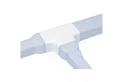 Climaplus luftkonditioneringskanal T-stykke til kanal 90x65mm RAL 9010 HVID