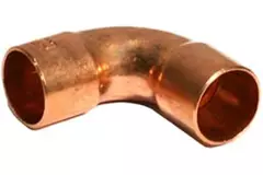 Loddebøjning 90 ° kort version 5/8