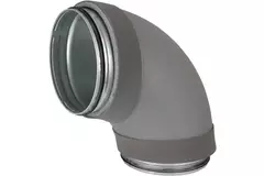 Termoduktisoleret 90 graders bøjning diameter 200 mm