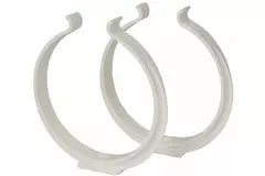 Monteringsbeslag i plast Ø125 mm (2 stk.) (AZ125)