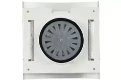 Deluxe ventilationsforsynings- og udsugningsventil med filter Ø 100 mm - Alpha DLD-P100