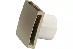Badeværelsesventilator Ø 100 mm guld – design T100G