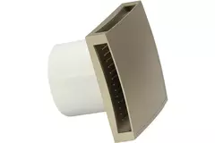Badeværelsesventilator Ø 100 mm guld – design T100G