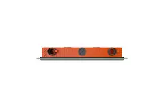 Ergovent pudsbar rammeløs lineær ventilationsrist 1000 mm med tilslutningsdiameter 75 mm – standard