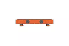 Ergovent pudsbar rammeløs lineær ventilationsrist 1000 mm med tilslutningsdiameter 75 mm – standard