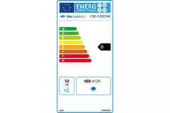 Itho Daalderop CVE-S ECO High Performance Package HE 415 m³/t + fugtighedssensor + RFT-N Auto control + 4 ventiler - euro plug