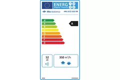 Itho Daalderop HRU 350 ECO enhed HR RFT high-rise 350m³/t