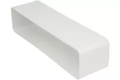 Plastforbindelsesmuffe firkantet 220x90 mm - KSF29