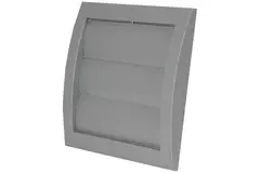 Jalousirist overtryk ventilationsrist 150x150 diameter: 100 grå - ND10ZP