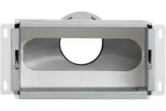 UniflexPlus vægmanifold med bagtilslutning 1x Ø 90 mm
