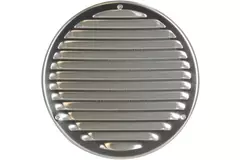 Ventilationsrist i metal, rund Ø 200 mm rustfri stål – MR200i