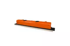 Ergovent rammeløs spaltediffusor 1050 mm med tilslutningsdiameter 75 mm - modulær - 1 spalte