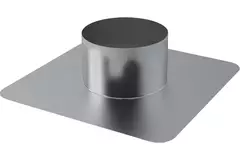 Thermoduct-klæbeplade i aluminium til tagkanaler med en diameter på 250 mm - 21 grader
