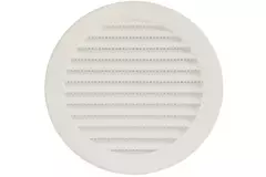 Ventilationsbladsgitter diameter: 125 mm hvid - VR125