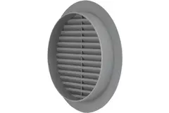 Ventilationsbladsgitter diameter: 150 mm grå - VR150P