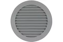 Ventilationsbladsgitter diameter: 125 mm grå - VR125P