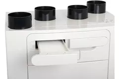 Vent-Axia MVHR Sentinel Kinetic Advance 250SX inklusive forvarmer – højre – 250m³/t