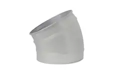 Spiro-bøjning 250 mm 30 grader (sendz. zinkbelagt) RAL7035