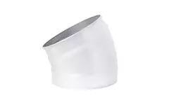 Spiro-bøjning 315 mm 30 grader (sendz. zinkbelagt) RAL9010