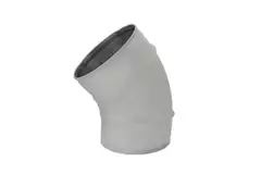 Spiro-bøjning 315 mm 45 grader (sendz. zinkbelagt) RAL7035