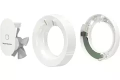 Vent Axia Svara badeværelsesventilator med fugt- og lyssensor Ø 100 – 125 mm (app-styret)