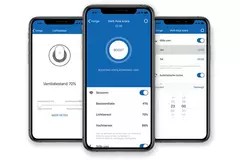 Vent Axia Svara badeværelsesventilator med fugt- og lyssensor Ø 100 – 125 mm (app-styret)