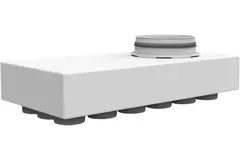Vent-Axia UniflexPlus-hovedfordeler 18 x Ø 69 mm bundtilslutningsstuds Ø 180 mm