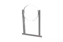 Aluminiumstagbeslag til spirorør diameter 125 mm