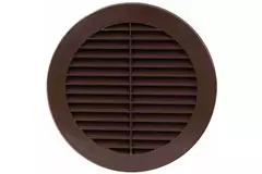 Rist med ventilationsblade diameter 150 mm brun - VR150B