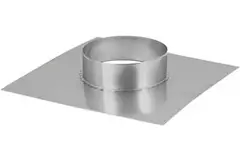 Dækplade diameter 500 mm med opkant I304 (D0.6)