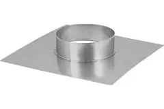 Dækplade diameter 600 mm med opkant I304 (D0.6)