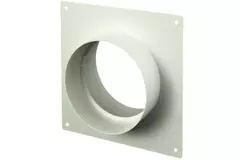 Rund vægplade i plast, diameter: 150 mm AFS150
