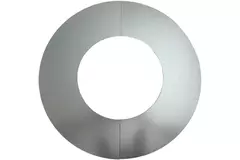 Dækroset Ø150 mm, galvaniseret (2 dele)