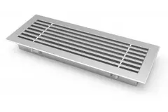 Stangrist til gulvmontering med fjederclips - 200x50 mm