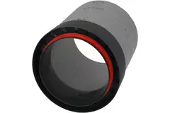 Isoleret ventilationsrør EPS 1 meter diameter 160 mm