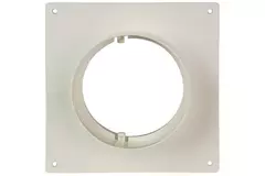 Rund vægplade i plast, diameter: 150 mm AFS150